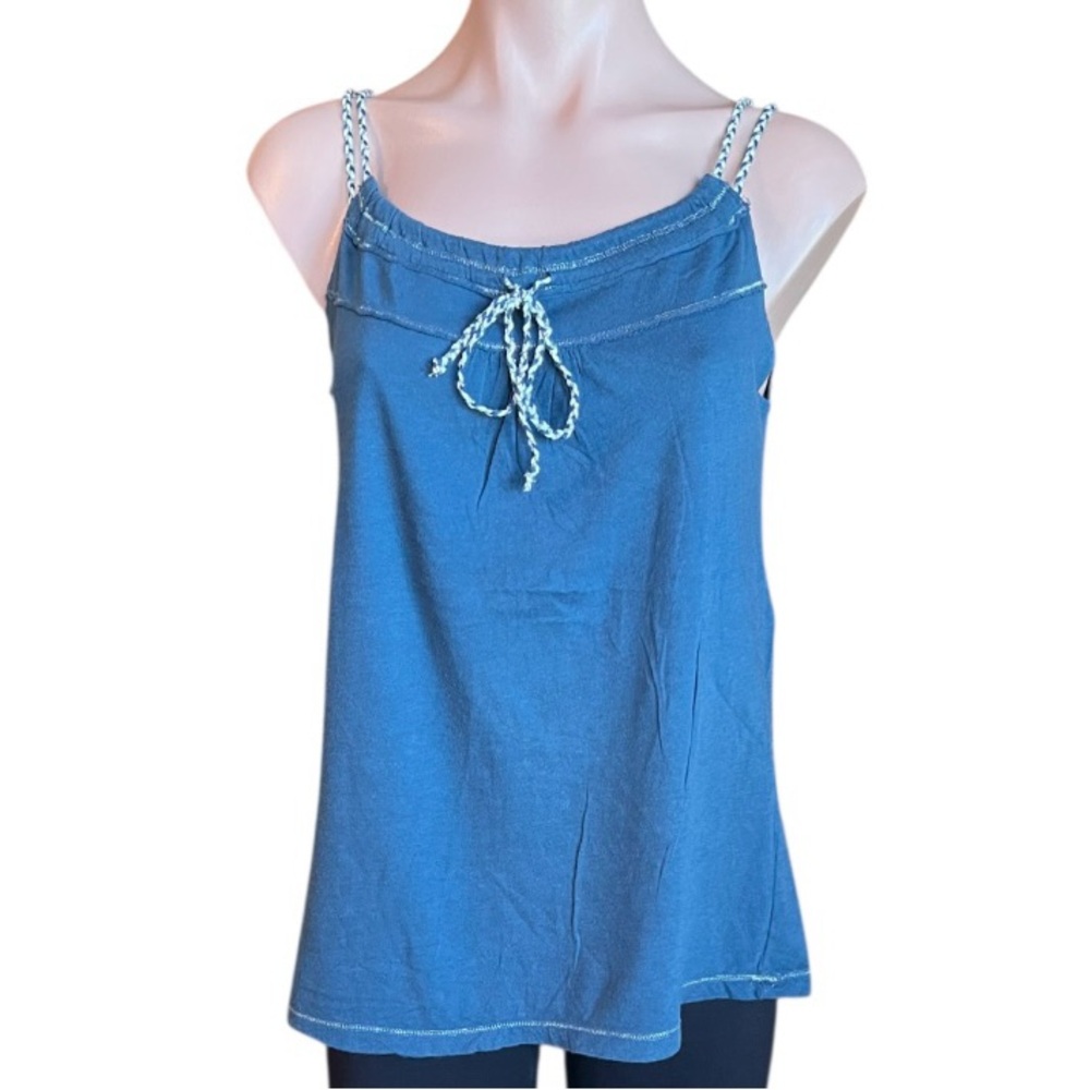 Aeropostale Blue Tank Top with Braided Straps